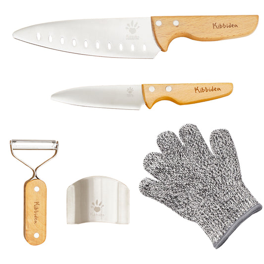 4-Piece Kid-Friendly Kitchen Knife Set