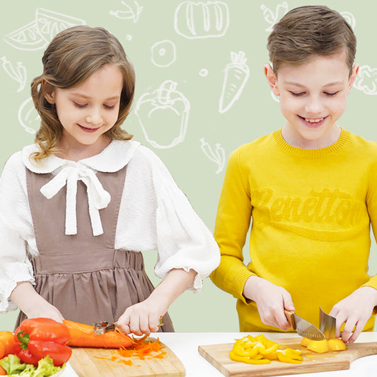 4-Piece Kid-Friendly Kitchen Knife Set