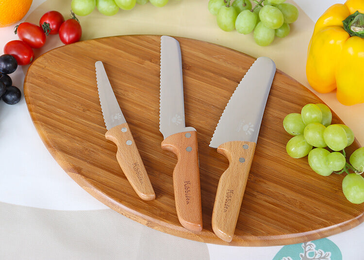 How to care for kids knives with wooden handles?