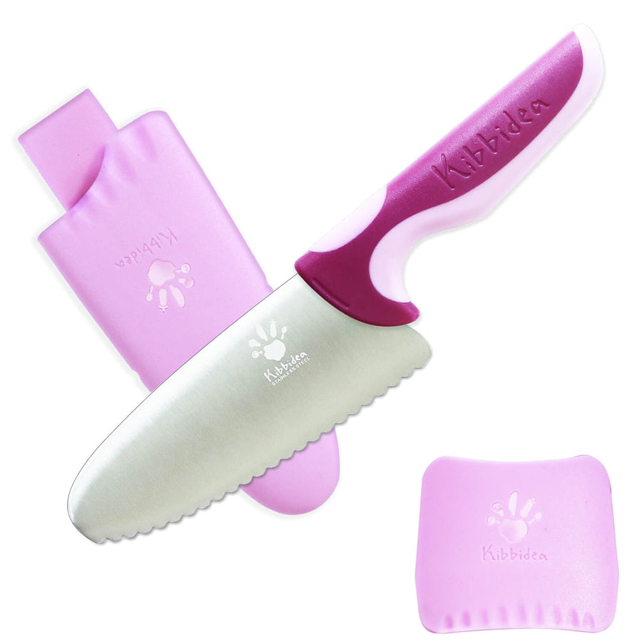 Kid-safe Chef Knife Set Purple
