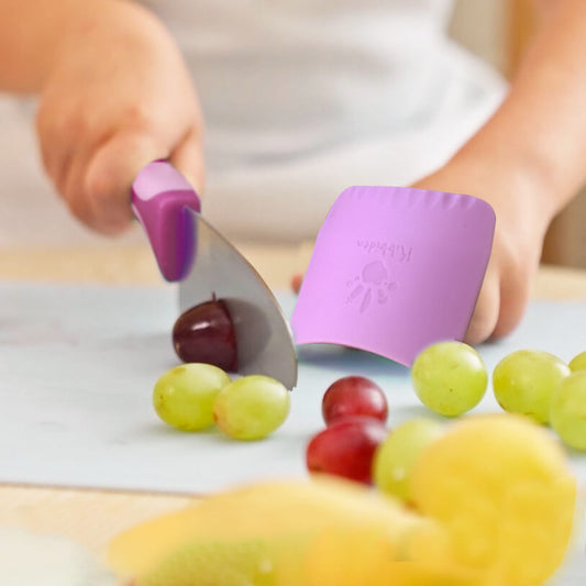 Kid-safe Chef Knife Set Purple